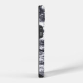 Coque Pour iPhone 14 Arbres enneigés : Vertical (Côté droit)