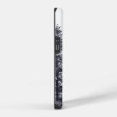 Coque Pour iPhone 14 Arbres enneigés : Vertical (Côté droit)