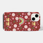 Coque Pour iPhone 14 Arc-en-ciel  (Verso Horizontal)