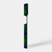 Coque Pour iPhone 14 Armstrong tartan bleu et vert plaid (Côté droit)