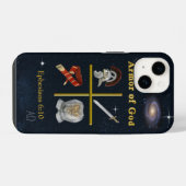 Coque Pour iPhone 14 Armure de Dieu (Verso Horizontal)
