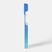 Coque Pour iPhone 14 Arrière - plan bleu (Côté gauche)