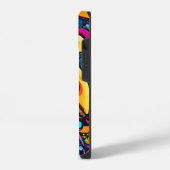 Coque Pour iPhone 14 Art abstrait de style graffiti (Côté gauche)