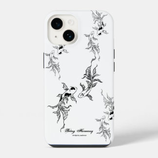Coque Pour iPhone 14 Art de carpe koï Sérénité