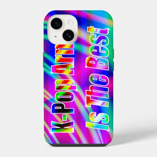 Coque Pour iPhone 14 Art K-Pop (Verso)
