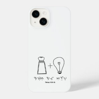 Coque Pour iPhone 14 Asin à Ilaw Baybayin Typographie chrétienne