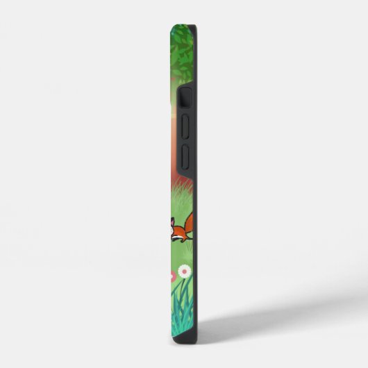 Coque Pour iPhone 14 Assistant Forêt de Whimsical Coque souple (Côté gauche)