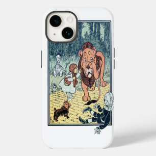 Coque Pour iPhone 14 Assistant vintage de caractères Oz, Chemin de briq