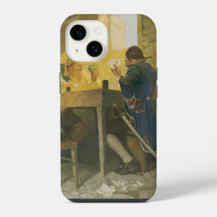 Coque Pour iPhone 14 Aux Cartes dans la Cage de Cluny par NC Wyeth