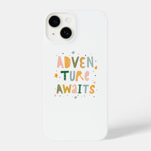 Coque Pour iPhone 14 Aventure Attend (Verso)