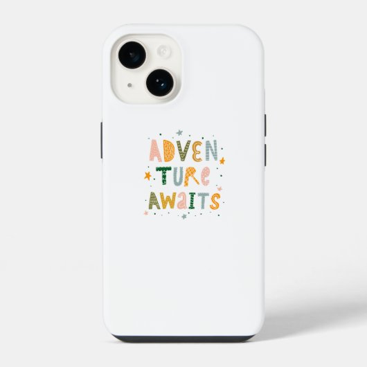 Coque Pour iPhone 14 Aventure Attend (Verso)