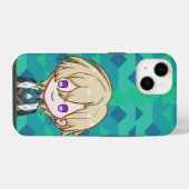 Coque Pour iPhone 14 Aventurine (Verso Horizontal)