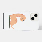 Coque Pour iPhone 14 Baby Dino (Verso Horizontal)