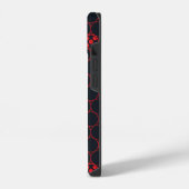 Coque Pour iPhone 14 Badge rouge Ladybug (Côté gauche)