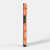 Coque Pour iPhone 14 Bagues Atomiques Abstrait de Style Milieu de Siècl (Côté droit)