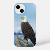Coque Pour iPhone 14 Bald Eagle Phone Case (Verso)