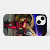 Coque Pour iPhone 14 BALLET ANDROÏDE, Science-fiction (Verso Horizontal)