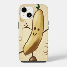Banane heureuse mignonne