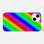 Coque Pour iPhone 14 Bandes arc-en-ciel - Motif (Verso Horizontal)