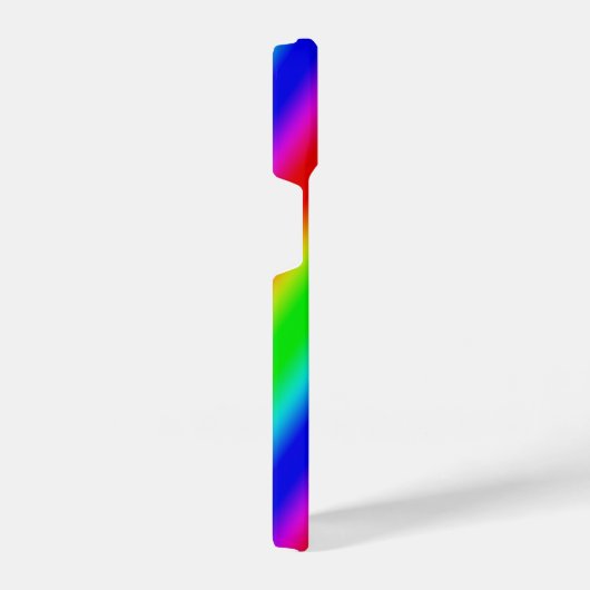 Coque Pour iPhone 14 Bandes arc-en-ciel - Motif (Côté droit)