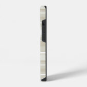 Coque Pour iPhone 14 Bandes de grès monogramme (Côté gauche)