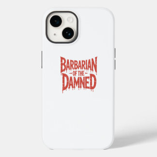Coque Pour iPhone 14 Barbarde de l'horreur gothique Damné