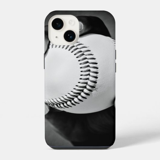 Coque Pour iPhone 14 baseball en main (Verso)