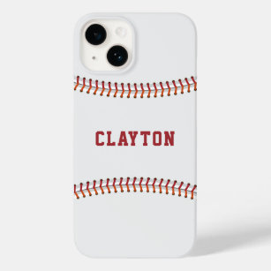 Coque Pour iPhone 14 Baseball Fun Sports Jeu Nom Personnalisé