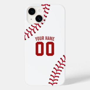 Coque Pour iPhone 14 Baseball Sport Team Jersey Nom personnalisé