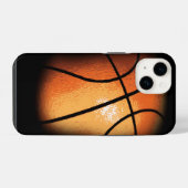 Coque Pour iPhone 14 Basket-ball (Verso Horizontal)