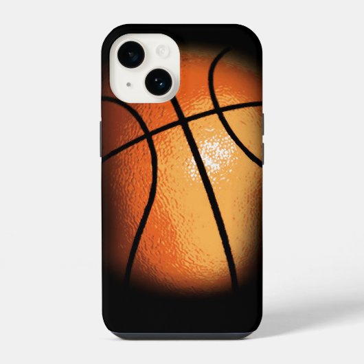 Coque Pour iPhone 14 Basket-ball (Verso)