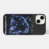 Coque Pour iPhone 14 Bear Constellation Hoodie (Verso Horizontal)