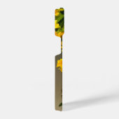 Coque Pour iPhone 14 Beauté Fleur Dorée (Côté droit)