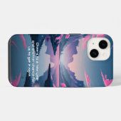 Coque Pour iPhone 14 Beauté lunaire 2025 : (Verso Horizontal)