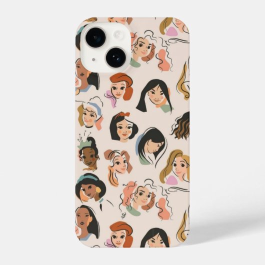 Coque Pour iPhone 14 Beauty Girl Design (Verso)
