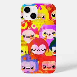 Coque Pour iPhone 14 Beaux critères colorés Fun iPhone 14 Coque