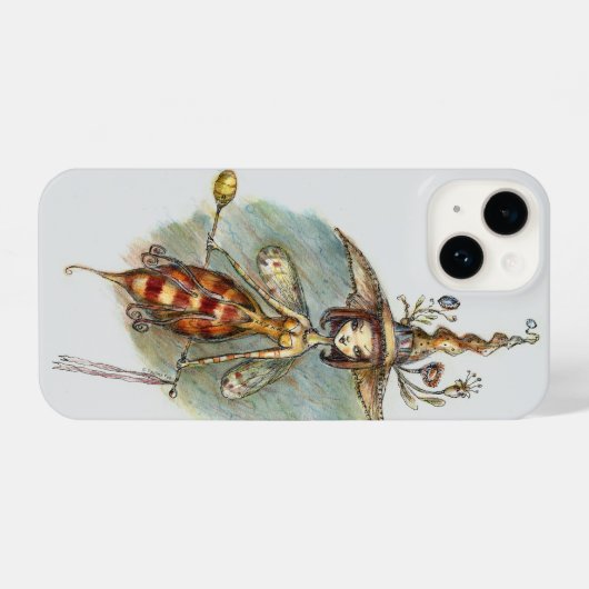 Coque Pour iPhone 14 BeeWitchy par Paulina Fae (Verso Horizontal)