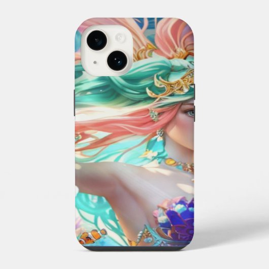 Coque Pour iPhone 14 Belle reine  (Verso)
