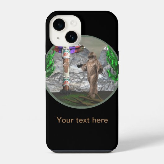Coque Pour iPhone 14 Bigfoot (Verso)