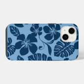Coque Pour iPhone 14 BIKINI ROSE (BLEU x 2) (Verso Horizontal)