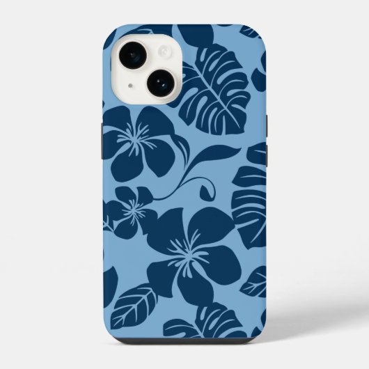 Coque Pour iPhone 14 BIKINI ROSE (BLEU x 2) (Verso)
