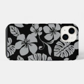 COQUE POUR iPhone 14 BIKINI ROSE (NOIR/GRIS) (Verso Horizontal)