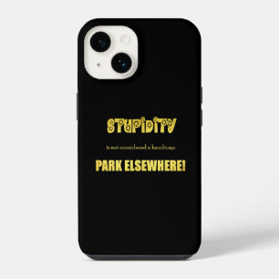Coque Pour iPhone 14 Blague drôle de stationnement pour handicapés