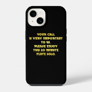 Coque Pour iPhone 14 Blague Téléphonique Amusante de Service Client