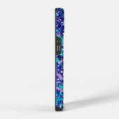 Coque Pour iPhone 14 Bleu et violet (Côté droit)