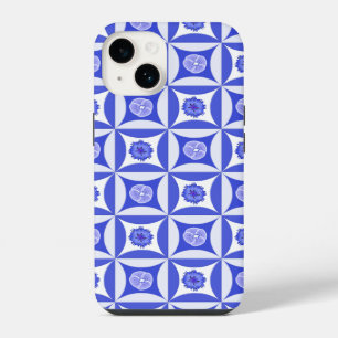 Coque Pour iPhone 14 Bleuets et Véroniques dans la Porte de la Grange
