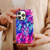 Coque Pour iPhone 14 Blue Iced Abstrait | iPhone 14 Case-Mate