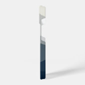 Coque Pour iPhone 14 "Blue Ocean Wave & White Sky Minimalist Phone Case (Côté gauche)