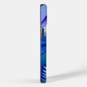 Coque Pour iPhone 14 Blue Wave iPhone / coque ipad (Verso / Droite)