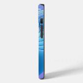 Coque Pour iPhone 14 Blue Wave iPhone / coque ipad (Verso / Gauche)